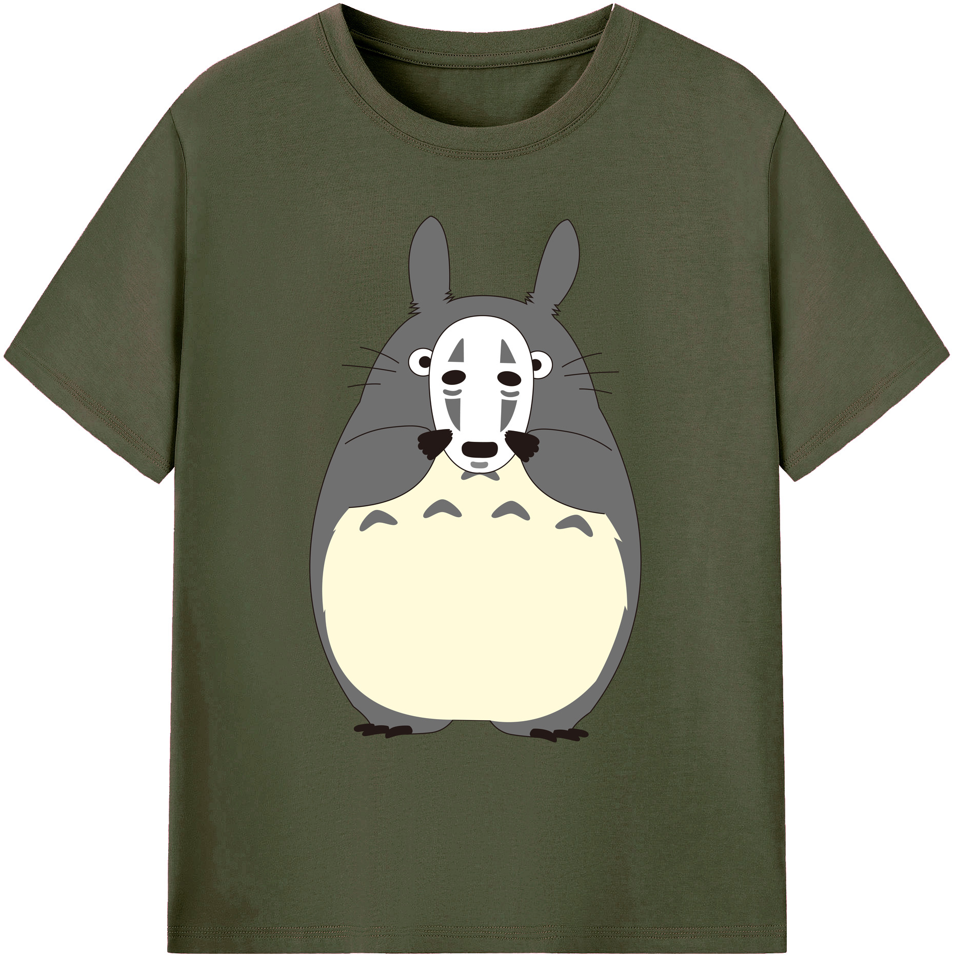 （画像用） となりのトトロ 草壁メイ 草壁サツキ My Neighbor Totoro Satsuki Kusakabe Mei Kusakabe 綿100％ メンズ半袖Tシャツ｜肌触りやわらか＆通気性